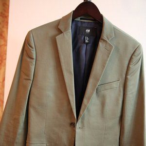 H&M Olive Blazer (36R)